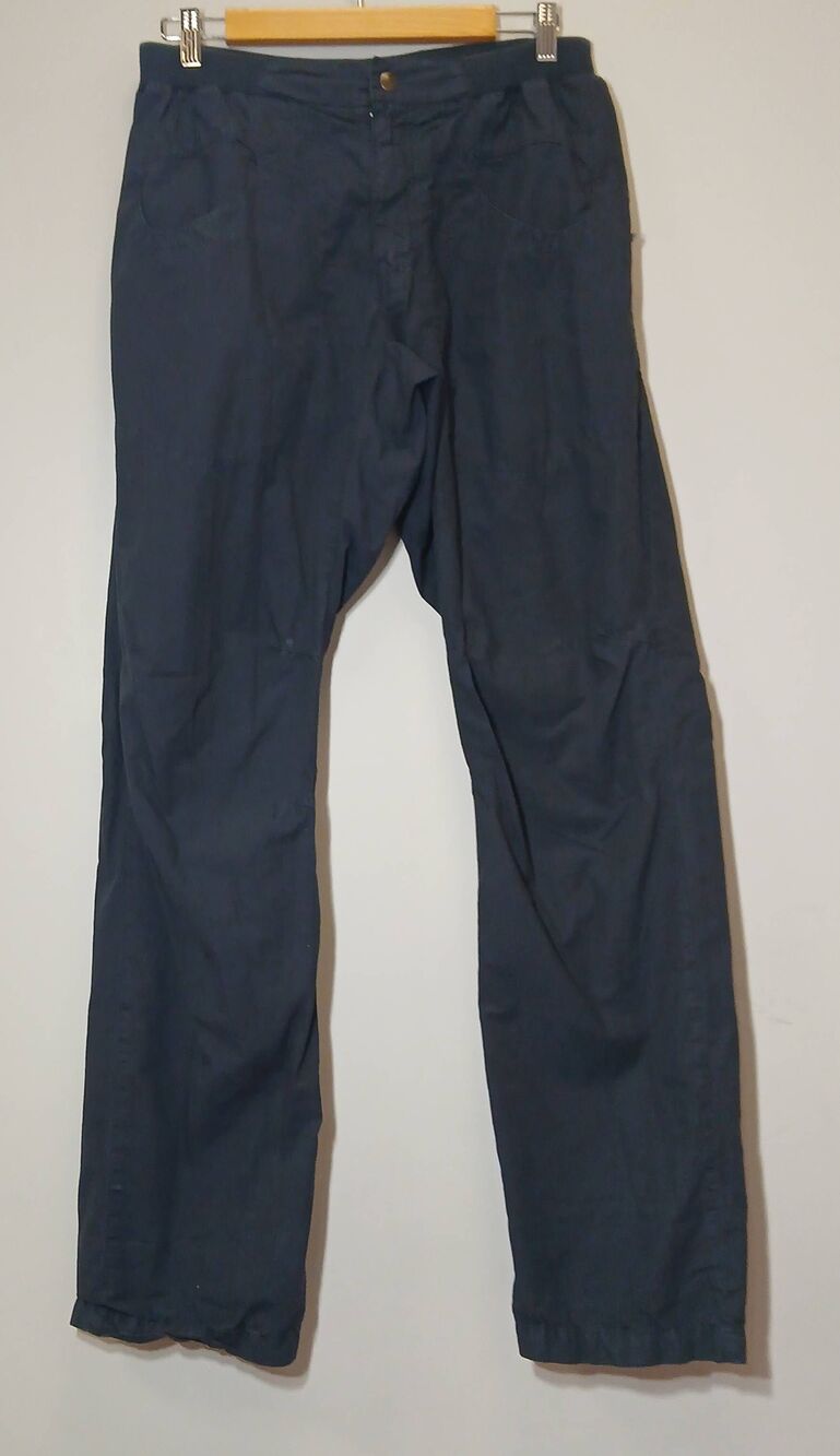 Compagnia womens medium 32 waist pants Italian blue tall fit 34" Inseam cotton